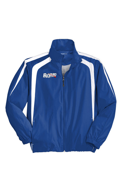 Buyaro™ Colorblock Raglan Jacket – Printed