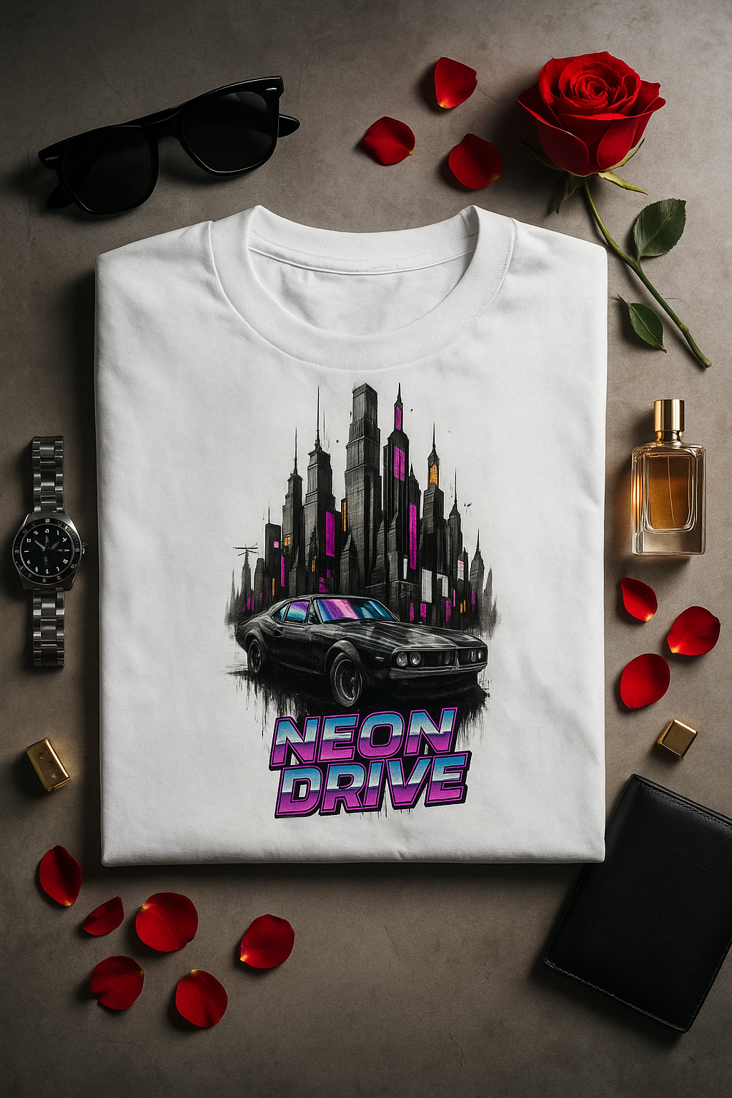 Buyaro™ Neon Drive Classic Unisex T-Shirt