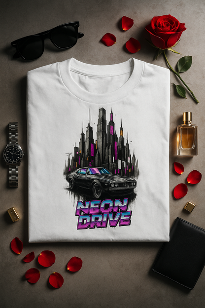 Buyaro™ Neon Drive Classic Unisex T-Shirt
