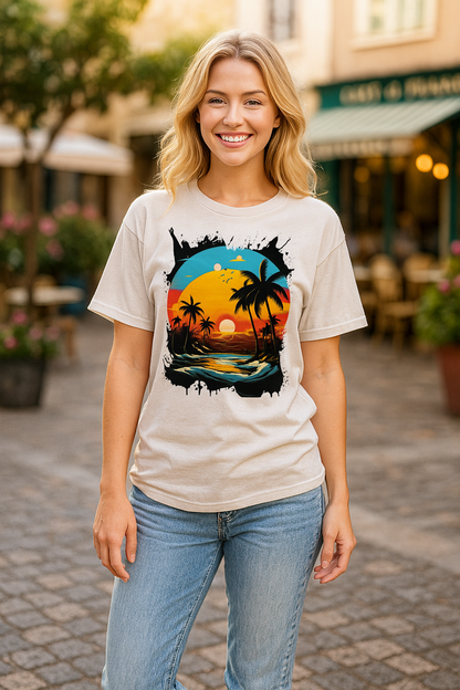 Buyaro™ Sunset Escape Unisex Classic T-Shirt
