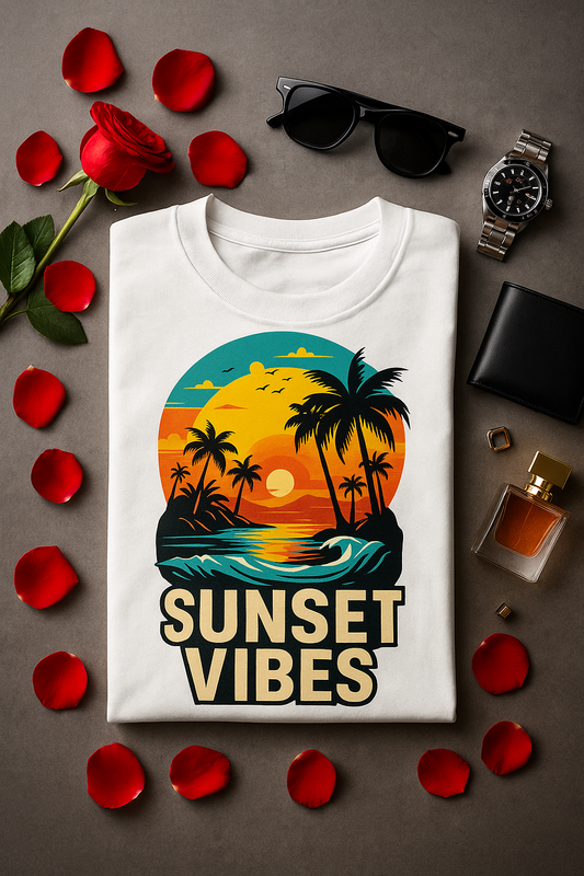 Buyaro™ Sunset Vibes Unisex Classic T-Shirt
